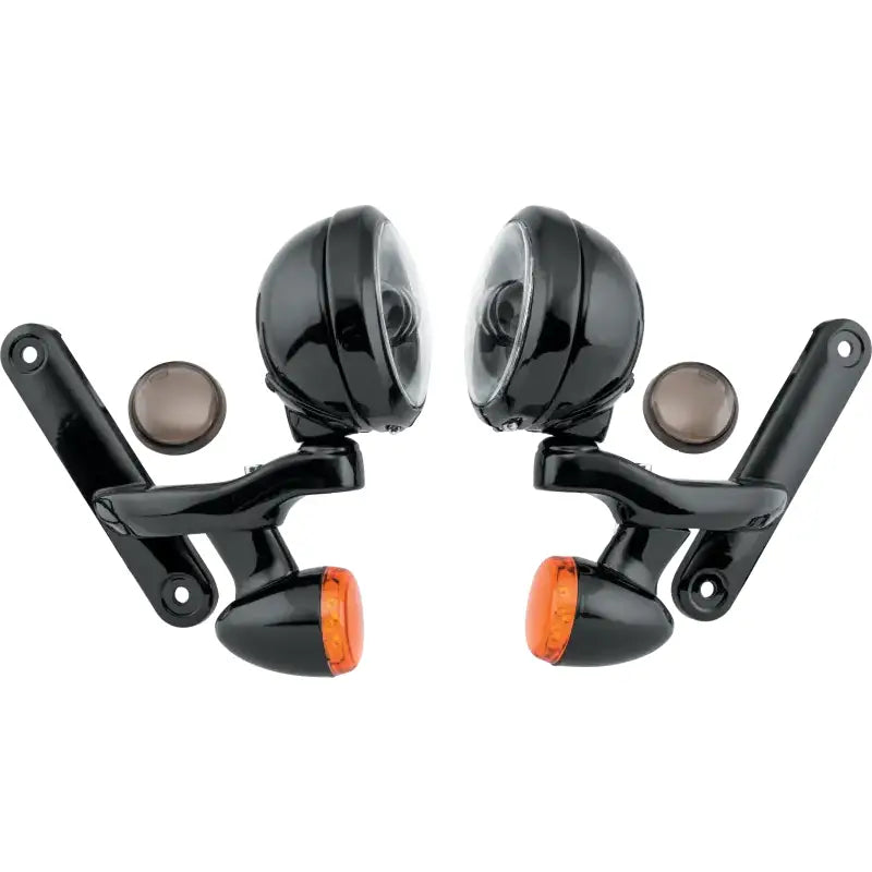 LETRIC LIGHTING CO 4.5" Led Assm W/ Brkt Turns Blk/Blk `97 13