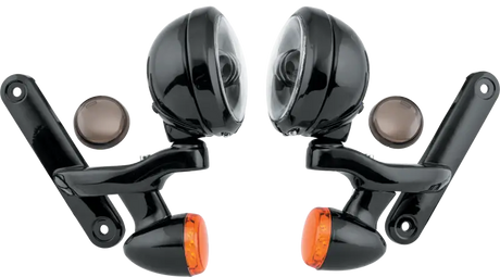 LETRIC LIGHTING CO 4.5" Led Assm W/ Brkt Turns Blk/Blk `97 13