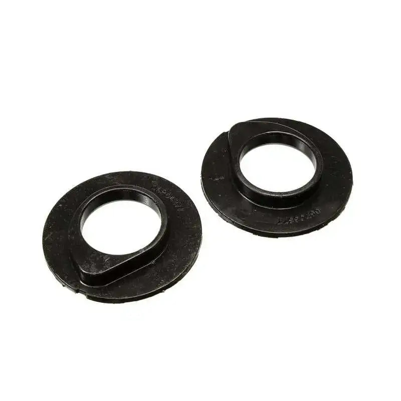 Energy Suspension 4.9108G Energy Suspension 90-96 Ford F-150/Ford Bronco Front Coil Spring Isolator Set - Black