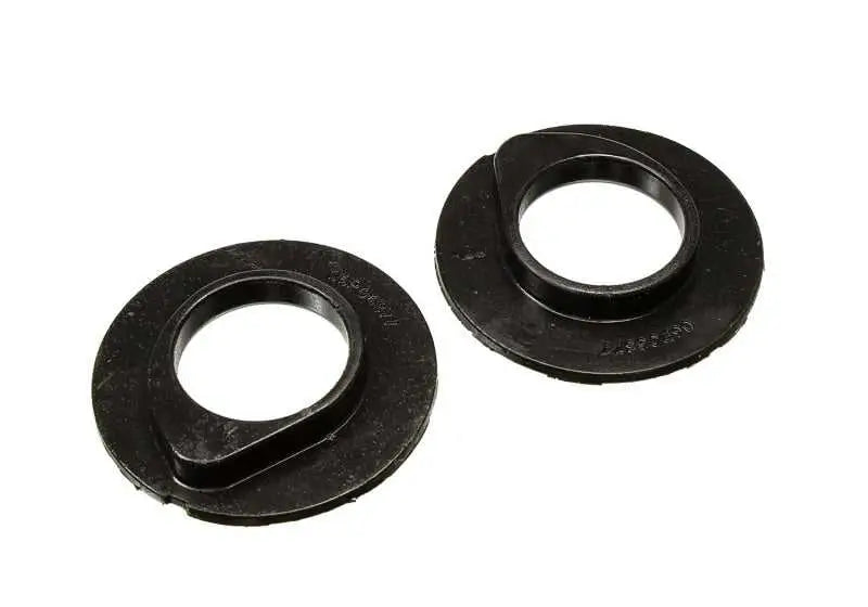 Energy Suspension 4.9108G Energy Suspension 90-96 Ford F-150/Ford Bronco Front Coil Spring Isolator Set - Black