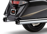4" Slip On Dual Cut Tips Chr Hon Gl1800/F6b - COBRA