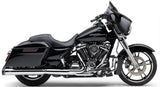 4" Groove Tip Slip On Chrome Flh/Flt 17 22 - COBRA