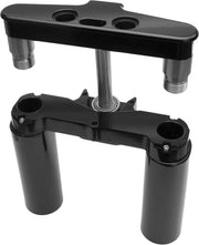 HAWG HALTERS INC 4 Deg Raked Tripple Trees 41mm Black Custom