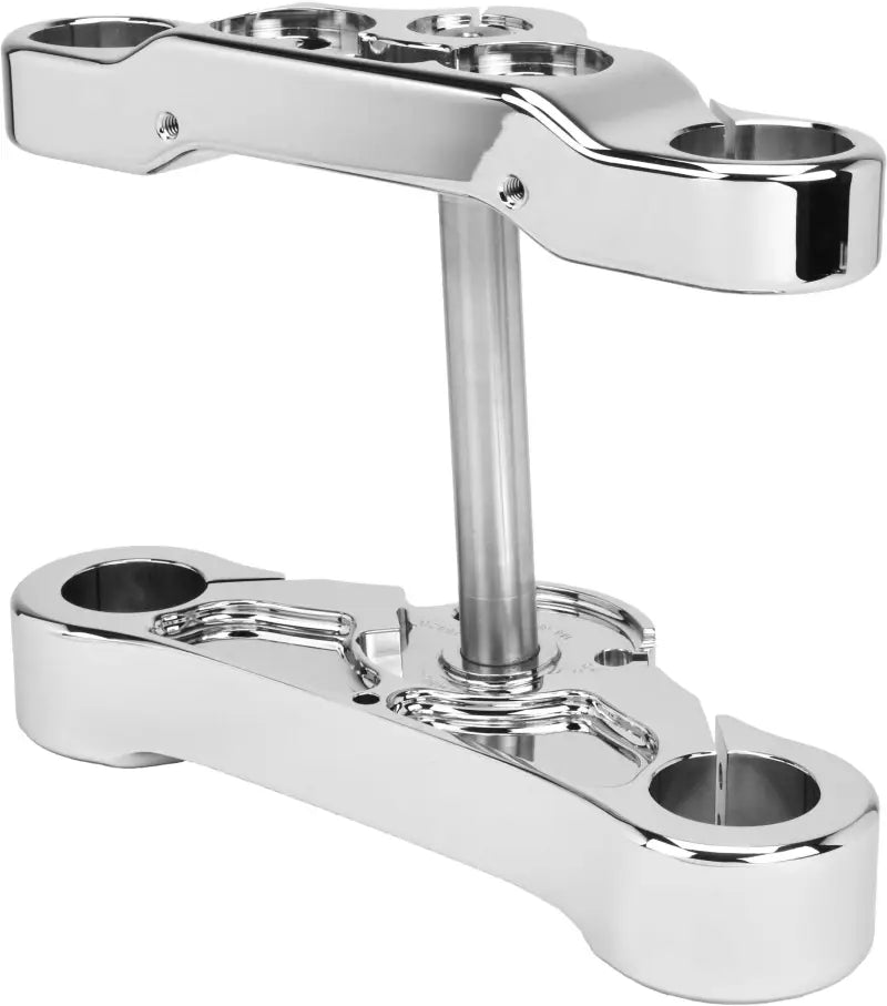 HAWG HALTERS INC 4 Deg Raked Tripple Trees 49mm Chrome Fxbr
