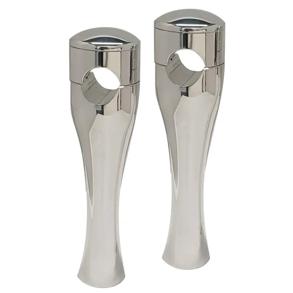 ACCUTRONIX 4" Hourglass Riser 1" Bars Fx & Xl Chrome for Powersports