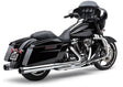 4" Dual Cut Tip Slip On Chrome Flh/Flt 95 16 - COBRA