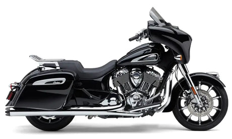 4" Nh Dual Cut Slip Ons Chrome Indian Gen 1 Bag - COBRA