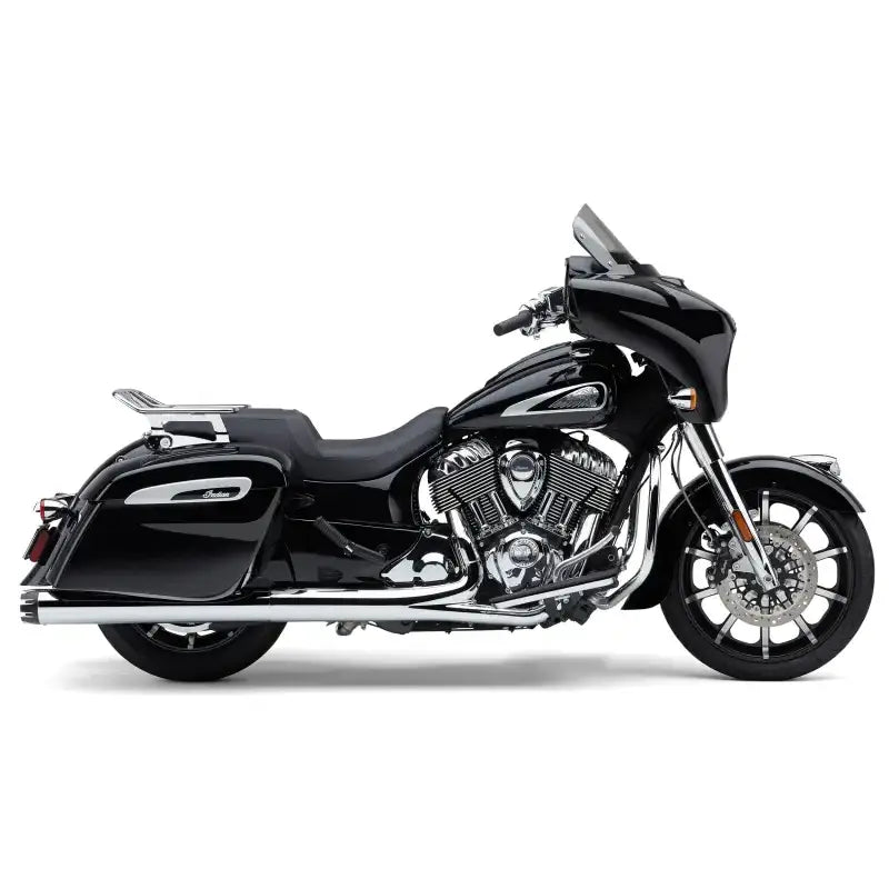 4" Nh Dual Cut Slip Ons Chrome Indian Gen 1 Bag - COBRA