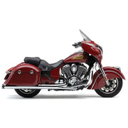 4" Nh Dual Cut Slip Ons Chrome Indian Gen 2 Bag - COBRA