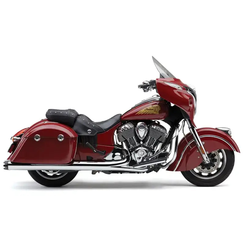 4" Nh Dual Cut Slip Ons Chrome Indian Gen 2 Bag - COBRA