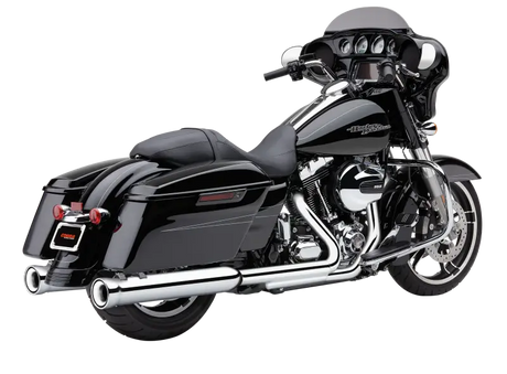 4" Nh Slip Ons Chrome Indian Leather Bag - COBRA