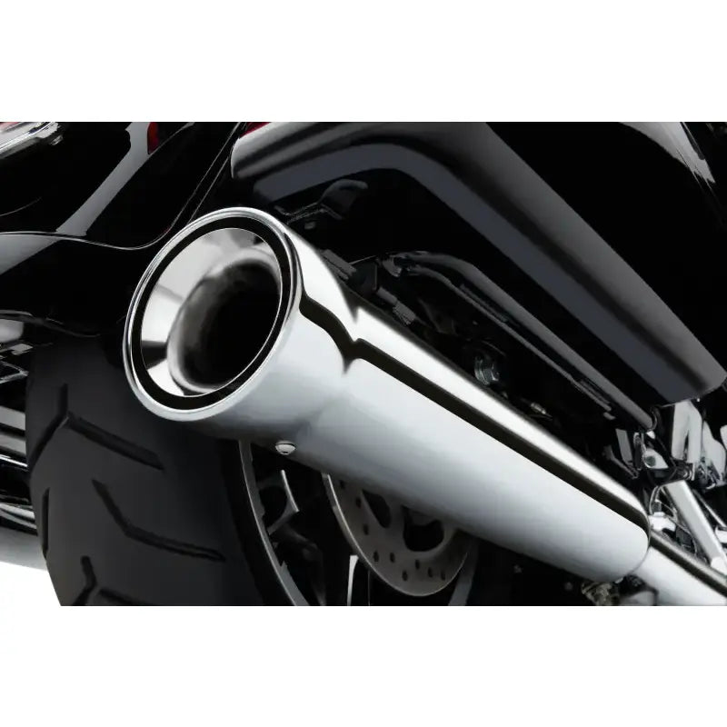 4" Nh Slip Ons Chrome Flh/Flt 95 16 - COBRA