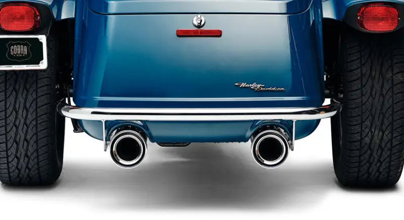 4" Nh Slip Ons Chrome Flh/Flt 95 16 - COBRA