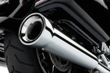 4" Nh Slip Ons Chrome Flh/Flt 95 16 - COBRA