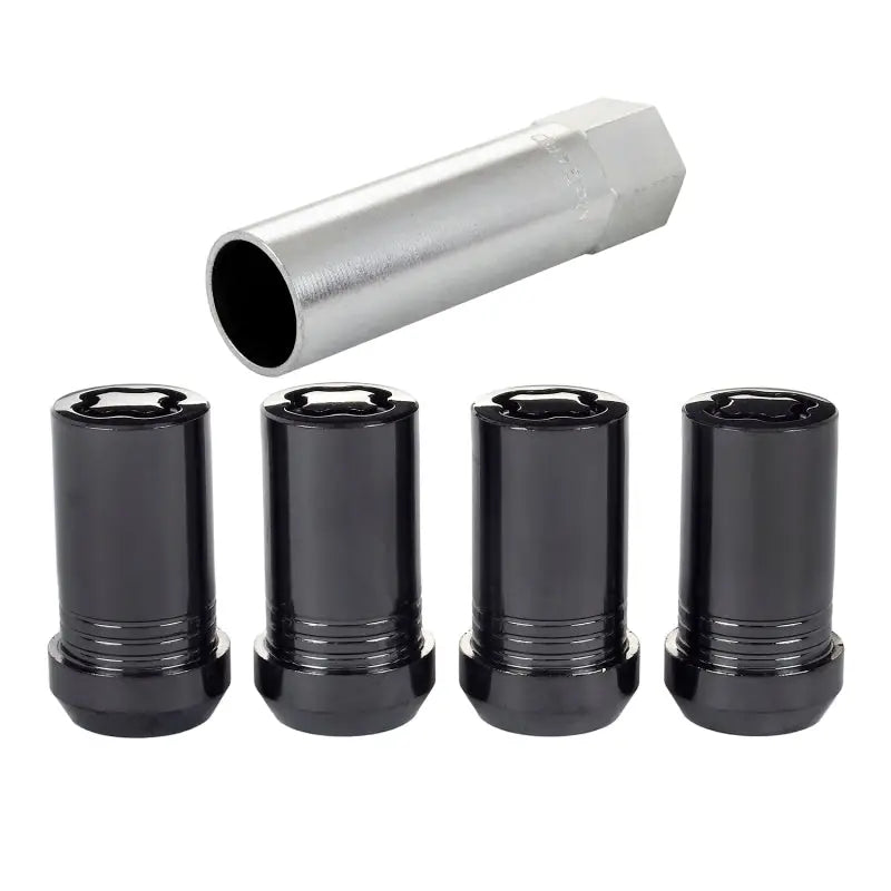 MCGARD 25116 4 PAK TUNR LOK 14X1.5 BLK