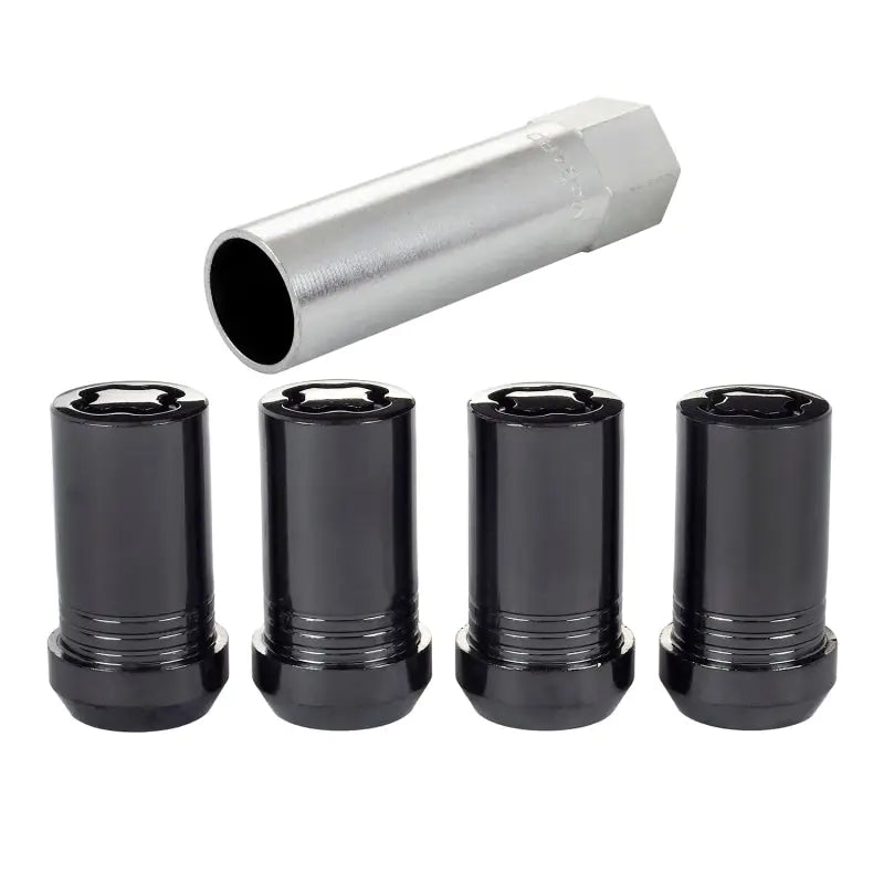 MCGARD 25116 4 PAK TUNR LOK 14X1.5 BLK