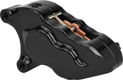 HAWG HALTERS INC 4 Piston Front Caliper L/H Black W/ 11.8" Rotor