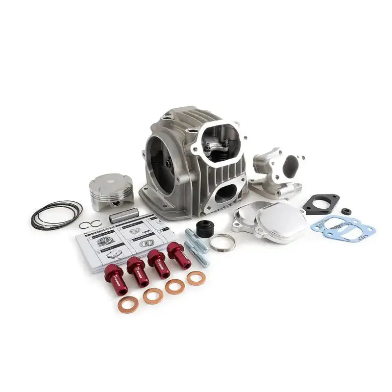 Engine cylinder head kit with 4 valves for valves cylinder head replacement