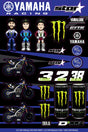 40-50-118 D-Cor Decal Sheets Yamaha - RV and Auto Parts