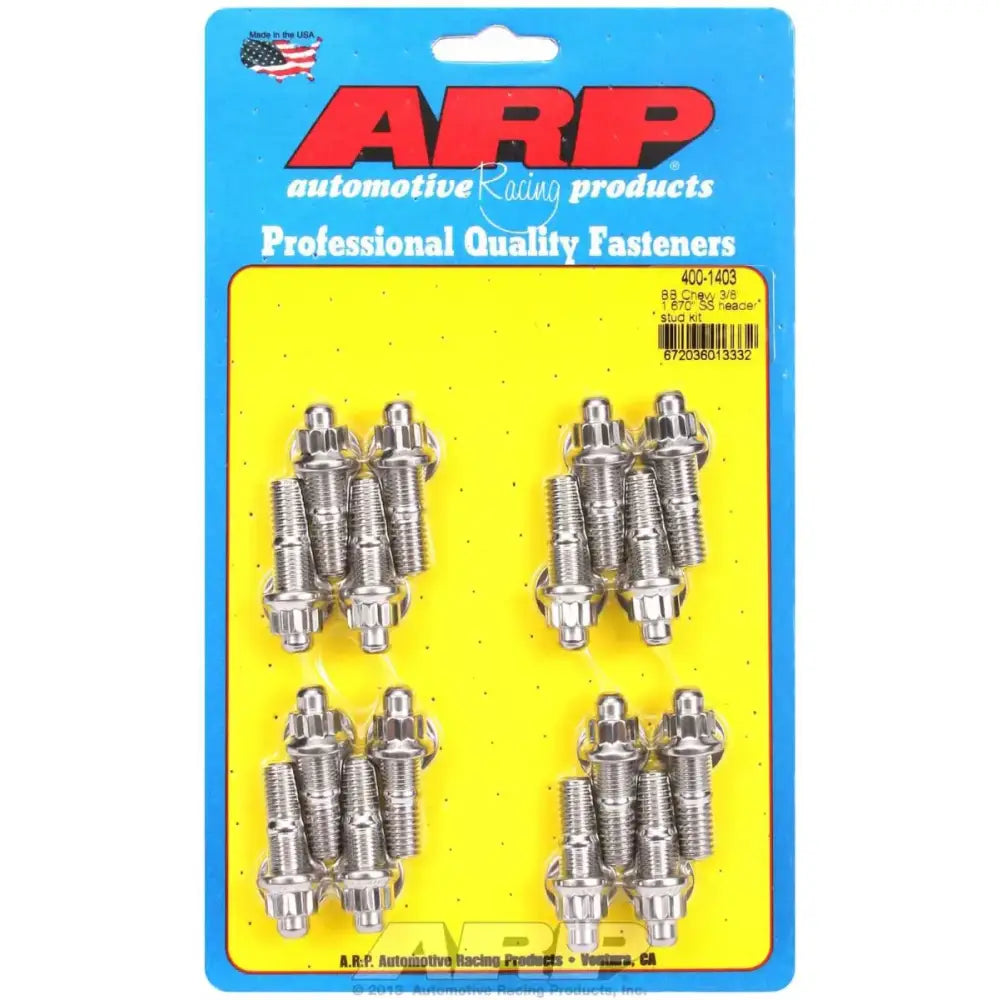 400-1403 ARP Fasteners Exhaust Header Stud For Use With Chevy Big