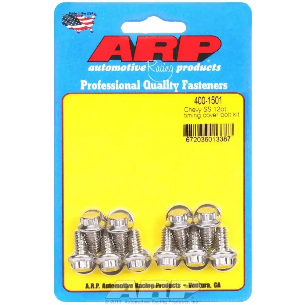400-1501 ARP Fasteners Timing Cover Bolt For Use With All V8 Chevy