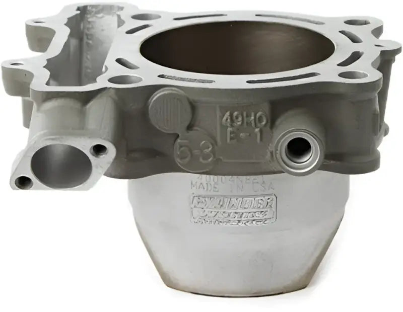 Silver engine cylinder for Std Suz with nickel silicon carbide finish and standard bore