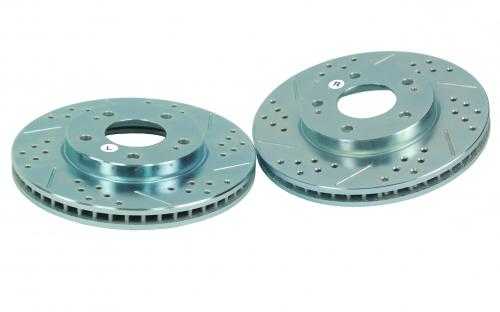 40020-020 Baer Brakes Brake Rotor Slotted And Drilled