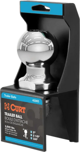 40065 Curt 2 X 3/4 X 2 1/8 Hitch Ball - RV and Auto Parts