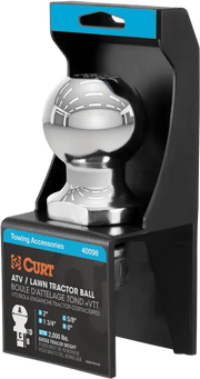 40098 Curt 2 Inch ATV Ball Packaged - RV and Auto Parts