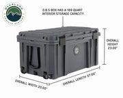 40100031 Overland Vcl D.B.S. - Dark Grey 169 Qt Dry Box
