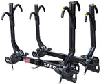 Black hitch-mounted bike rack for 4026f Saris Cyclin Superclamp Ex 4-Bike 2 Hitch