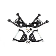 UMI Performance 403133-B UMI Performance 64-72 GM A-Body Tubular Upper & Lower Front A-Arm Kit - Black
