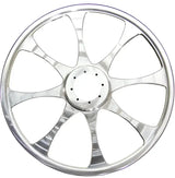 404-4002-01 8 Spoke Billet Wheel Natural 8" 