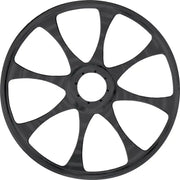 404-4002-02 8 Spoke Billet Wheel Black 8" 