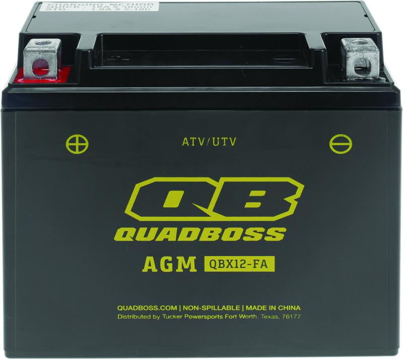 QuadBoss 401381 QuadBoss 06-10 Arctic Cat 250 2x4 AT Maintenance-Free AGM Battery - 401381