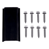 404523 Lippert Awning Short Arm 63 Inch Assembly Black, includes durable black PC construction and assembly screws.