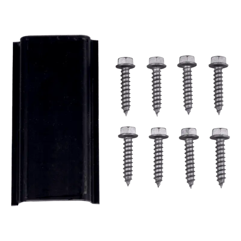 404523 Lippert Awning Short Arm 63 Inch Assembly Black, includes durable black PC construction and assembly screws.