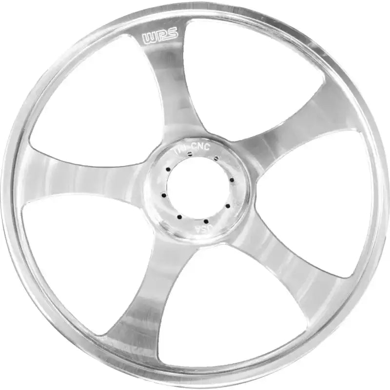 406-4001-01 5 Spoke Billet Wheel Natural 10" 