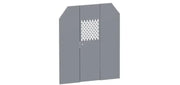 40662 Holman Partition - Center Perforated - Hig