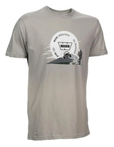 Gray warn m-short-sl-g2-large t-shirt with desert graphic for outdoor activities
