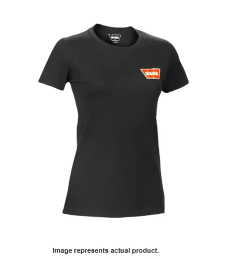 Black women’s t-shirt from Warn W-Short-Sl-B1-XXL, perfect for RV parts & accessories