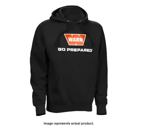 Black Warn W-Hood-B1-Small hoodie for stylish vehicle’s protection, perfect fit