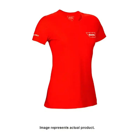 Red women’s T-shirt Warn W-Short-Sl-G1-Xl perfect for outdoor activities