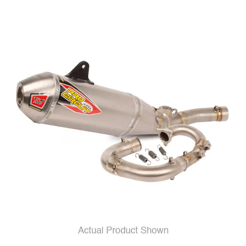 PRO Circuit TI-6 BC Systems Exhaust 0332545BC - Titanium TI-6 System END-CAP