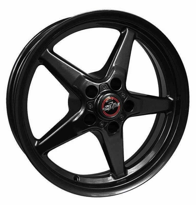 Race Star 92-850245B Race Star 92 Drag Star Bracket Racer 18x5 5x120BC 2.00BS Gloss Black Wheel