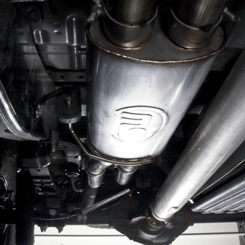 Stainless Works FTR17CBDP Stainless Works 2017+ Ford Raptor 3.5L 3in Catback Factory Connect Dump Exit - FTR17CBDP