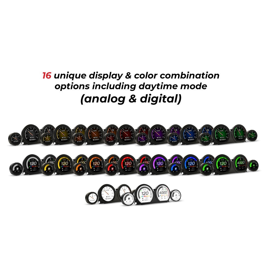 Hd 03x 4 Piece Gauge Kit Touring 14 23