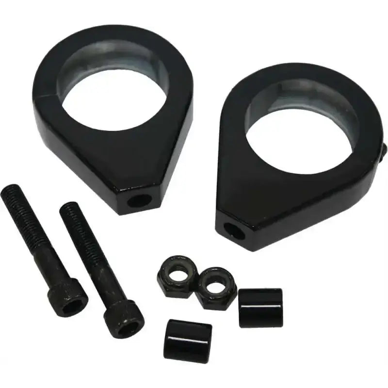 41-033BK Turnsignal Clamps 39mm Pr Black