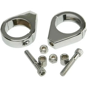 41-034A Turnsignal Clamps 41mm Pr Chrome