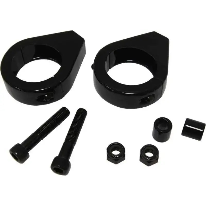 41-034BK Turnsignal Clamps 41mm Pr Black